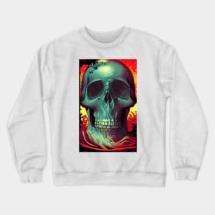 Fire Skull Crewneck Sweatshirt